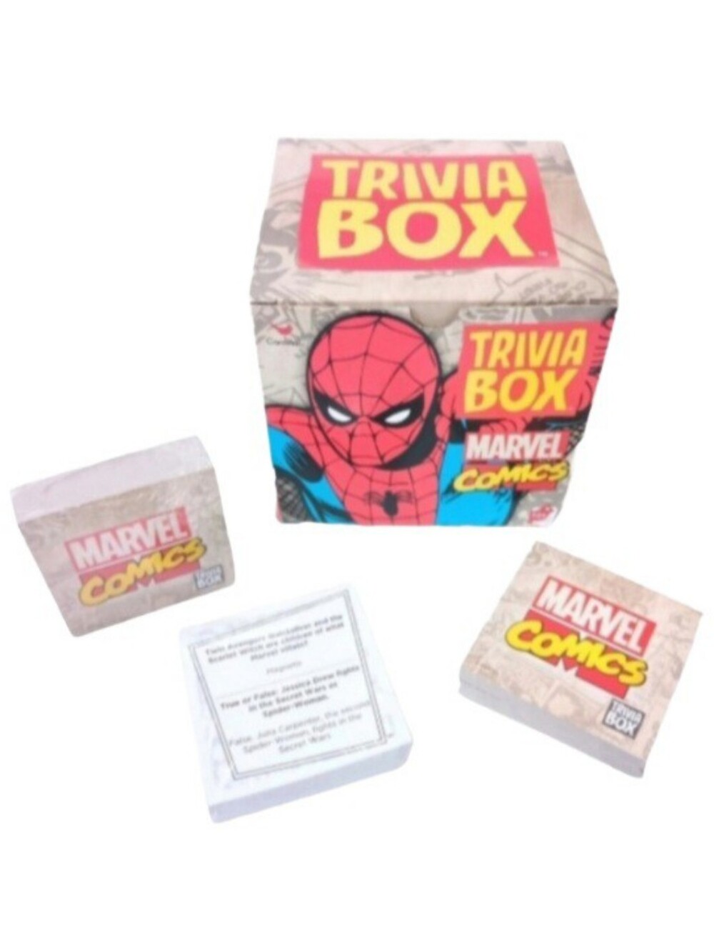 MARVEL Comics Trivia Box Card Game | EUC | 2 Player Game